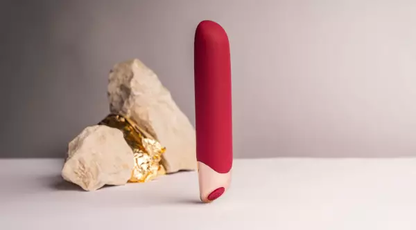 ROCKS-OFF - VIBRADOR CHAIAMO BURGUNDY - Imagen 5