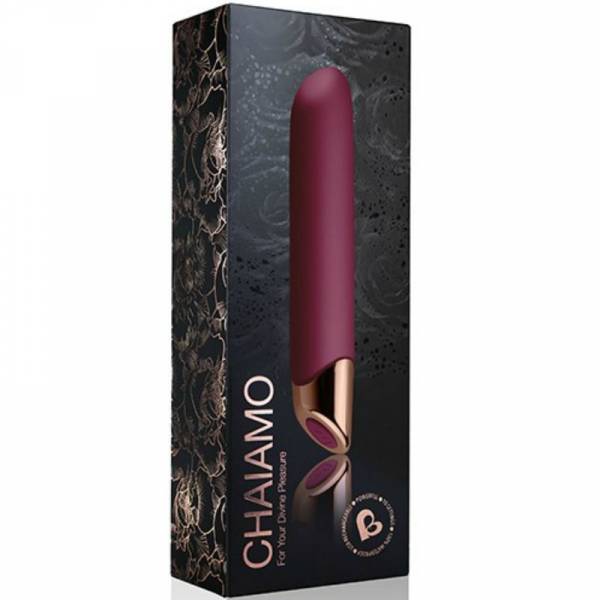 ROCKS-OFF - VIBRADOR CHAIAMO BURGUNDY - Imagen 4