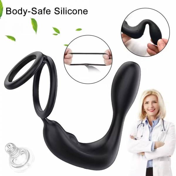 ESTIMULADOR PROSTATICO CON ANILLO - Imagen 7