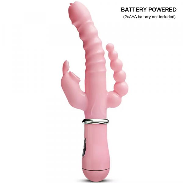 VIBRADOR TRIPLE ESTIMULACION