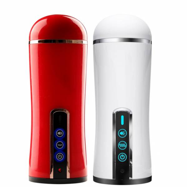 MASTURBADOR VIBRACION ROJO - Imagen 2
