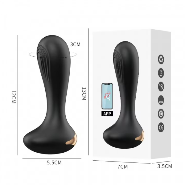 PLUG  ANAL VIBRADOR CON APP - Imagen 2