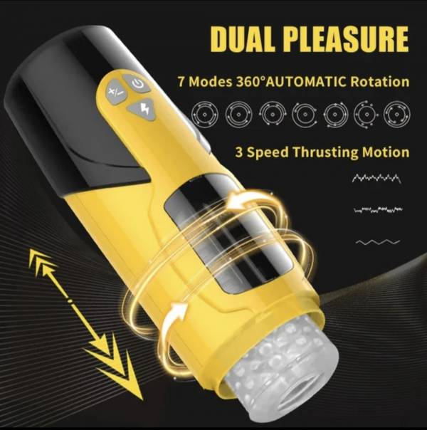 MASTURBADOR VIBRACION Y ROTACION - Imagen 6