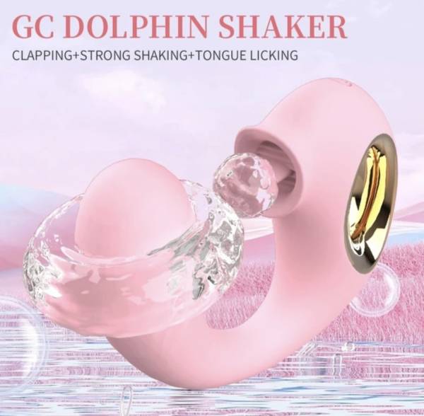 VIBRADOR CON ESTIMULADOR DE CLITORIS - Imagen 2