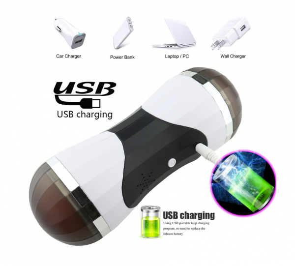 MASTURBADOR VIBRACION DOBLE - Imagen 2