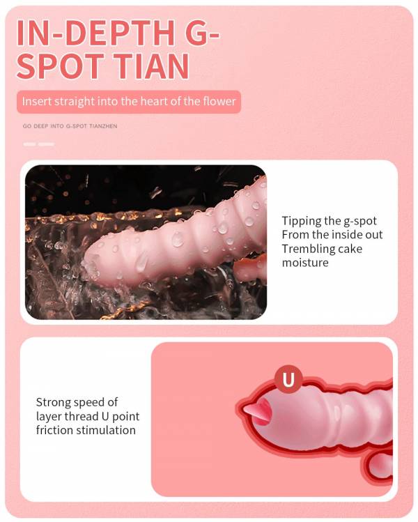 VIBRADOR TRIPLE ESTIMULACION - Imagen 2