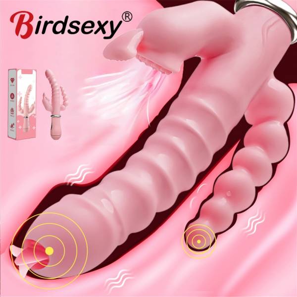 VIBRADOR TRIPLE ESTIMULACION - Imagen 4