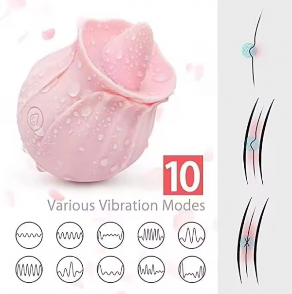 ROSA VIBRADOR LENGUA - Imagen 5
