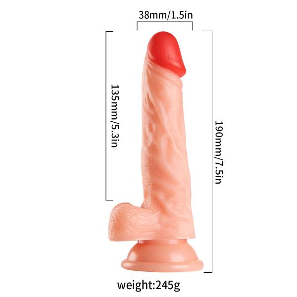 PENE REALISTICO 19,5CM NATURAL - Imagen 2