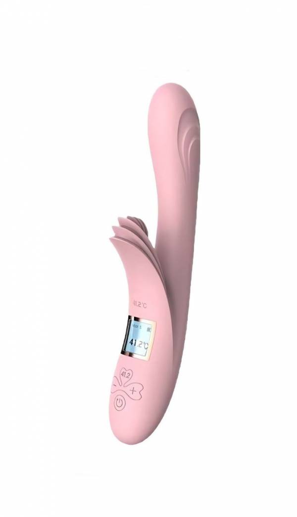 VIBRADOR CON ESTIMULADOR DE CLITORIS