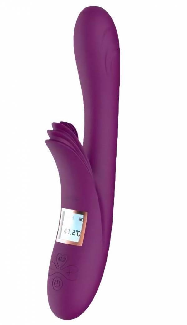 VIBRADOR CON ESTIMULADOR DE CLITORIS