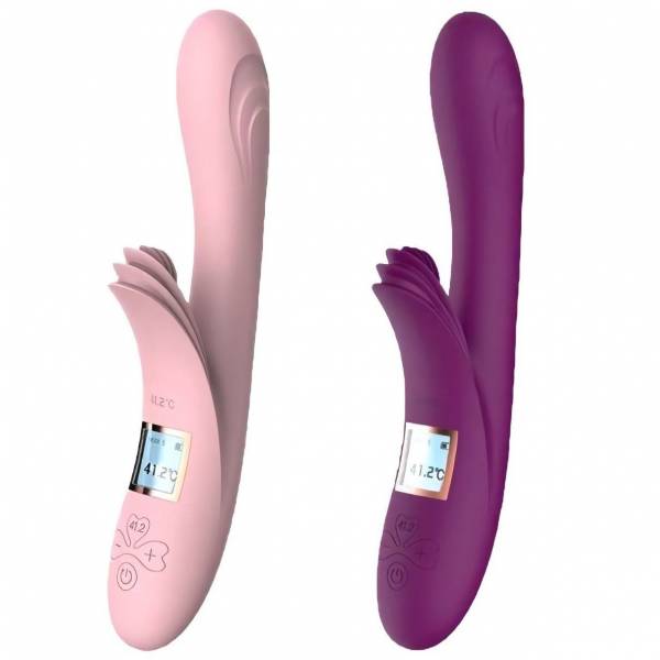 VIBRADOR CON ESTIMULADOR DE CLITORIS - Imagen 6