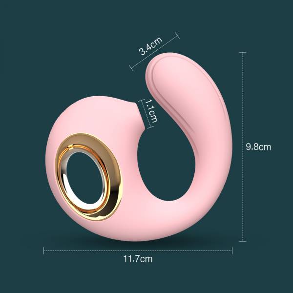 VIBRADOR CON SUCIONADOR DE CLITORIS - Imagen 11